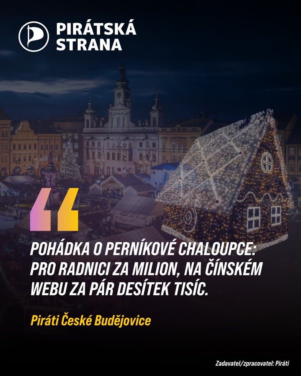 Perníková chaloupka ČB