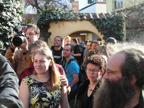 Návštěvníci se bavili.